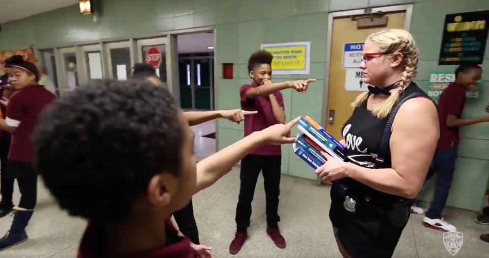 NYPD And Brooklyn Public School Students Use #Mannequinchallenge To Tackle Bullying